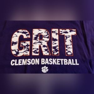 M&O gold Clemson basketball tee-shirt
